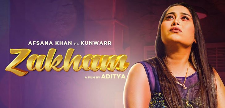 Zakham Lyrics by Afsana Khan