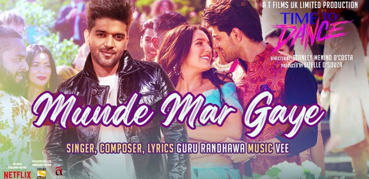 Munde Mar Gaye Lyrics from Time To Dance by Guru Randhawa