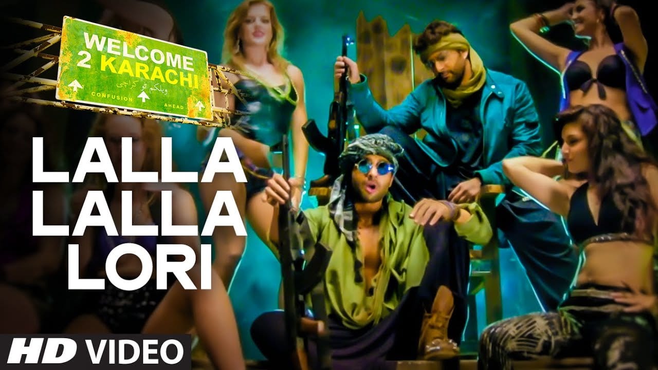 lalla lalla lori lyrics shivangi r kashyap vishal dadlani welcome to karachi 2015