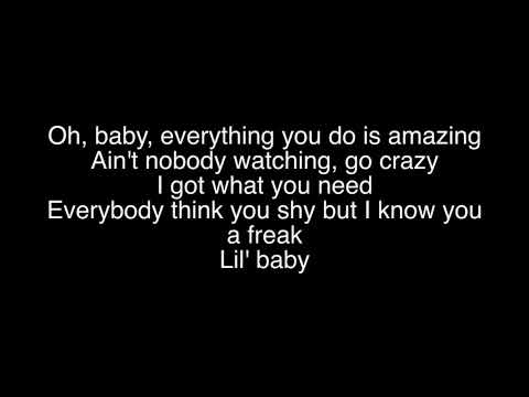 everybody think you shy but i know you a freak lyrics