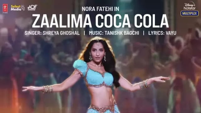 Zalima Coca Cola Pila De Lyrics Nora Fatehi