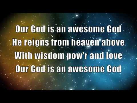 my god is an awesome god lyrics