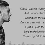 cause i wanna touch you baby lyrics