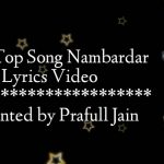 crop top lyrics nambardar 2021