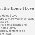 far from the home i love lyrics