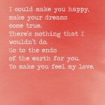 i could make you happy make your dreams come true lyrics