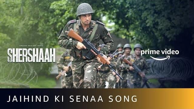 jaihind ki senaa lyrics vikram montrose shershaah 2021