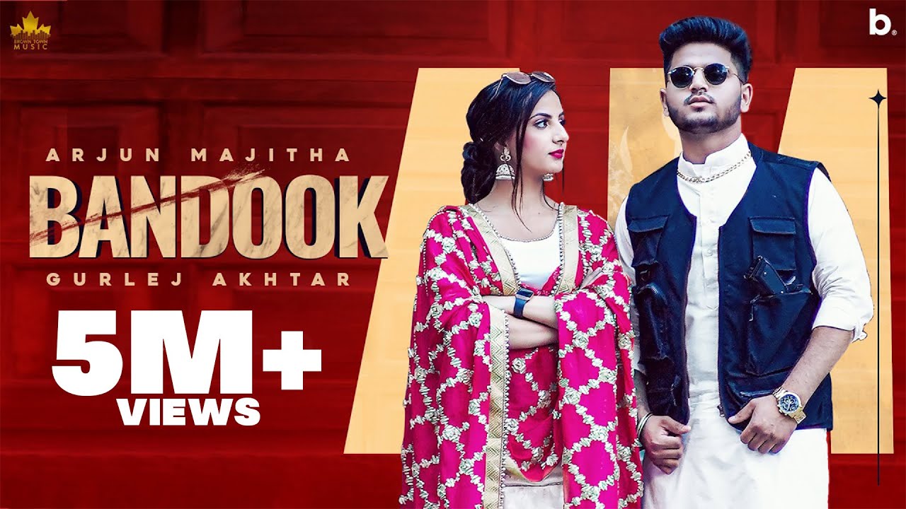 bandook lyrics arjun majitha gurlez akhtar 2021