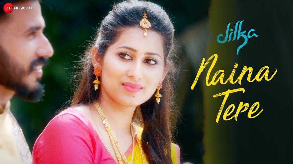 naina tere lyrics sangeetha ravindranath nihar shembekar jhilka 2021