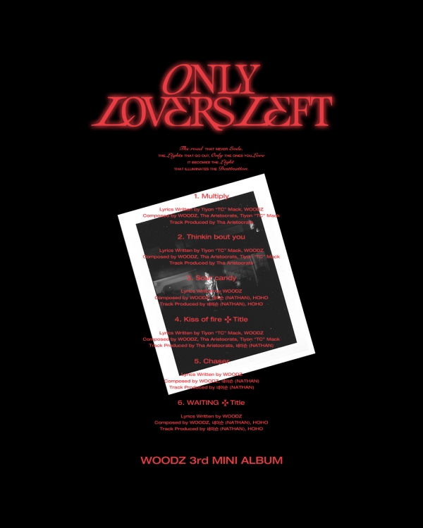 woodz only lovers left lyrics and tracklist