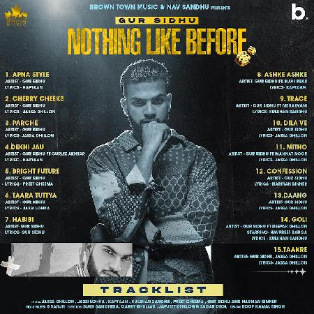 daang lyrics gur sidhu nothing like before 2021