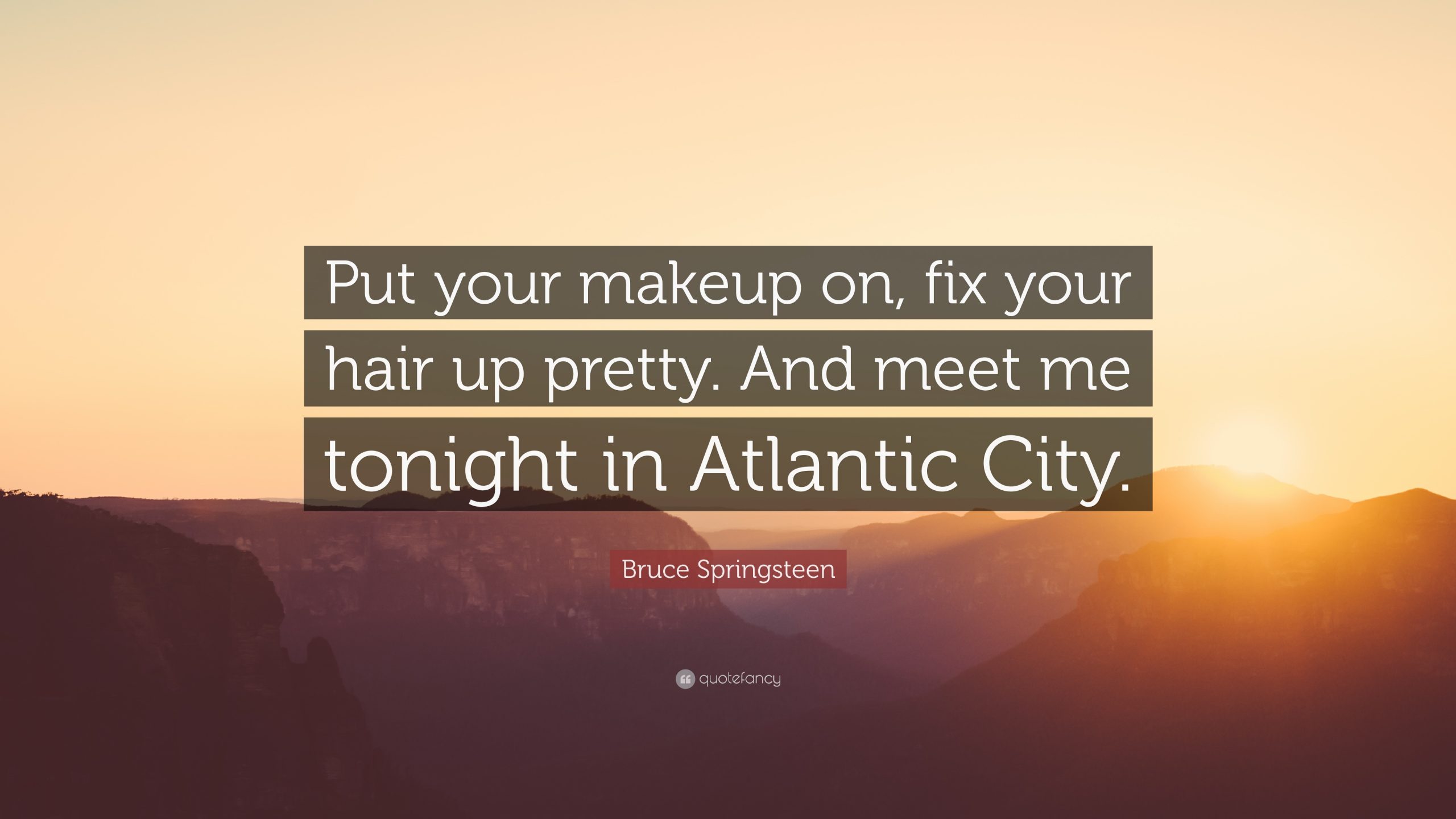 put your makeup on fix your hair up pretty lyrics