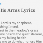 thats why im safe in his arms lyrics