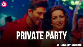 Private Party Lyrics Meaning