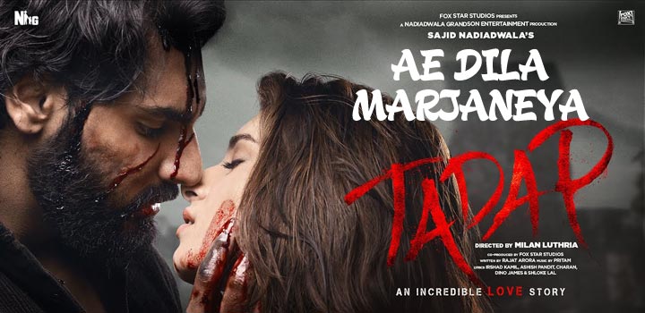 Ae Dila Marjaneya Lyrics from Tadap by Neha Kakkar