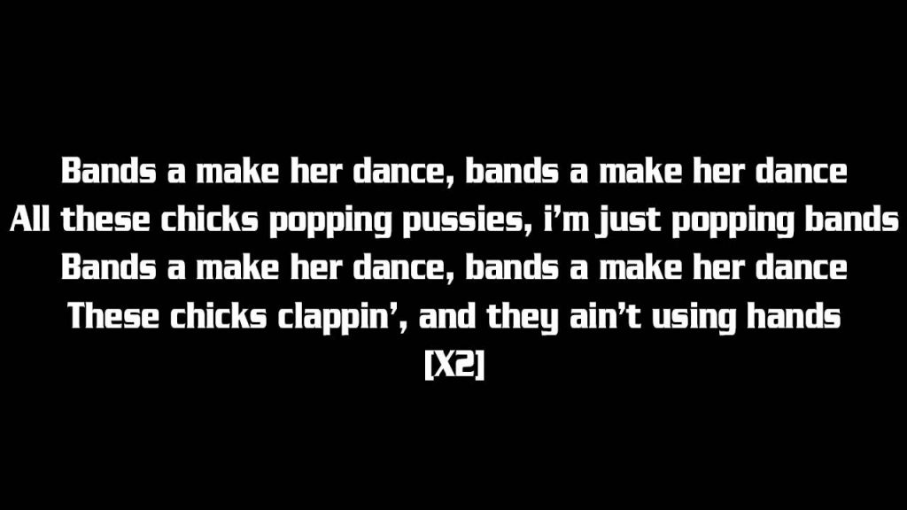 bands make her dance lyrics