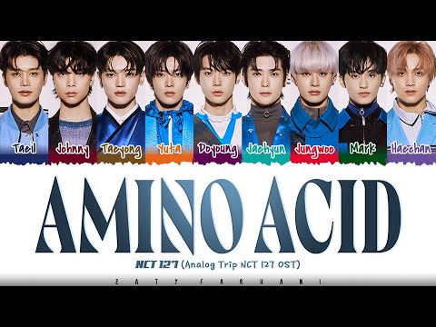 nct 127 amino acid lyrics analog trip nct 127 ost