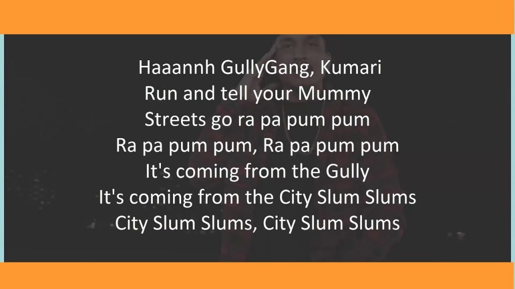 city slums lyrics hindi raja kumari divine