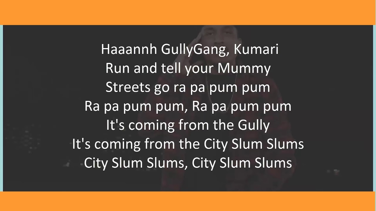 city slums lyrics hindi raja kumari divine