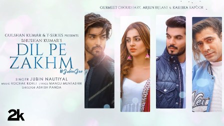 dil pe zakhm lyrics rochak kohli jubin nautiyal 2022