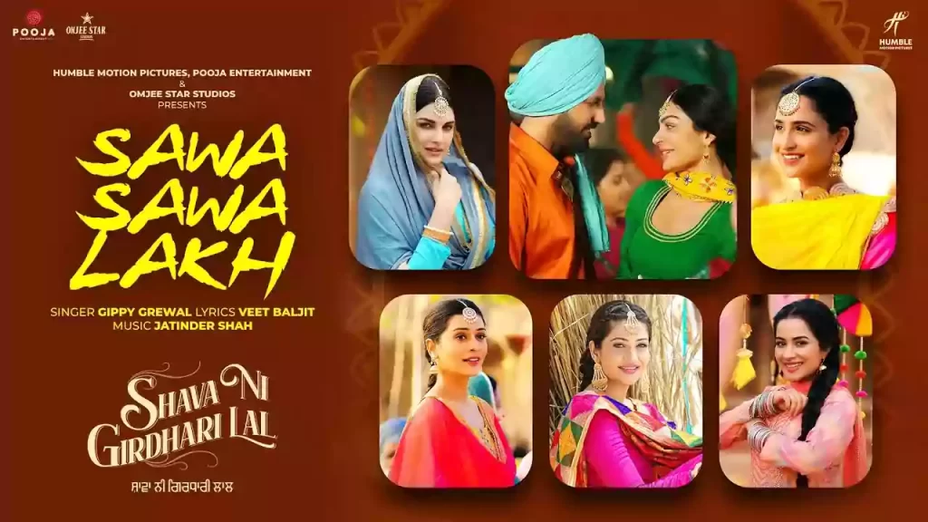 sawa sawa lakh lyrics gippy grewal shava ni girdhari lal 2021