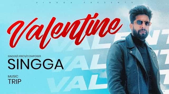 valentine lyrics singga 2022