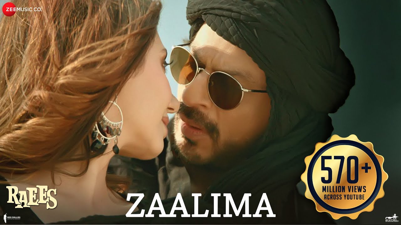 zaalima lyrical raees shah rukh khan mahira khan arijit singh harshdeep kaur jam8