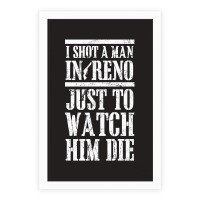 i shot a man in reno just to watch him die lyrics