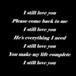 i still love you lyrics