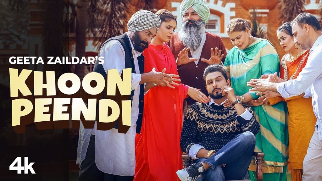 khoon peendi lyrics geeta zaildar 2022