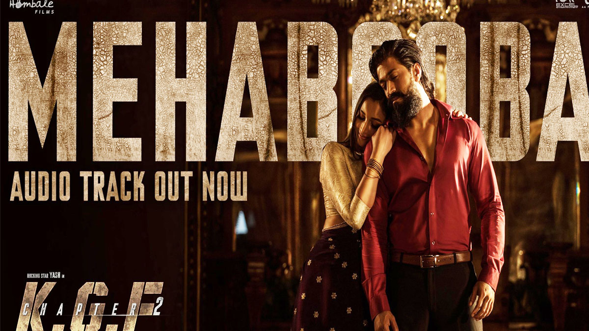 mehabooba lyrics meaning in english kgf