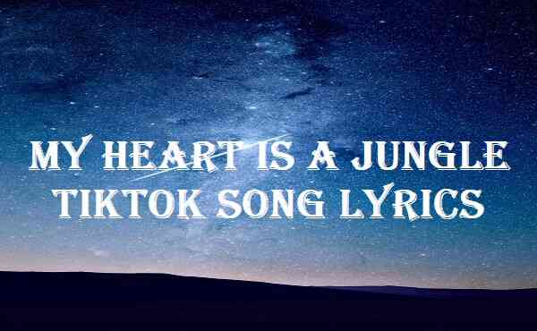 my heart is a jungle tiktok lyrics