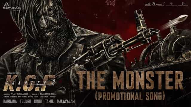 the monster song kgf lyrics