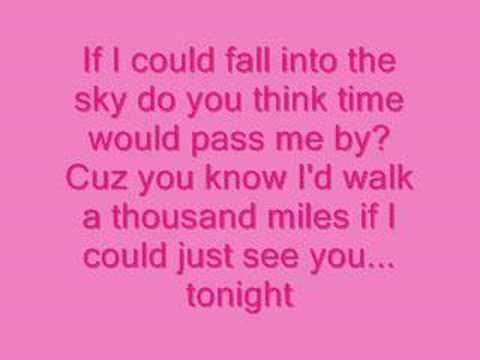 thousand miles lyrics