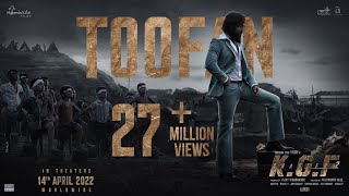 toofan lyrics kgf chapter 2 ravi basrur brijesh shandilya mohan krishna