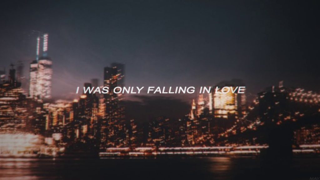 i was only falling in love lyrics