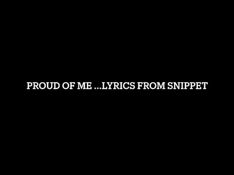 nba youngboy proud of me lyrics