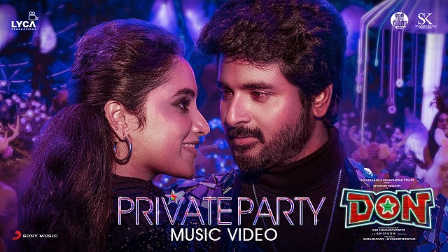 private party lyrics anirudh ravichander jonita gandhi don