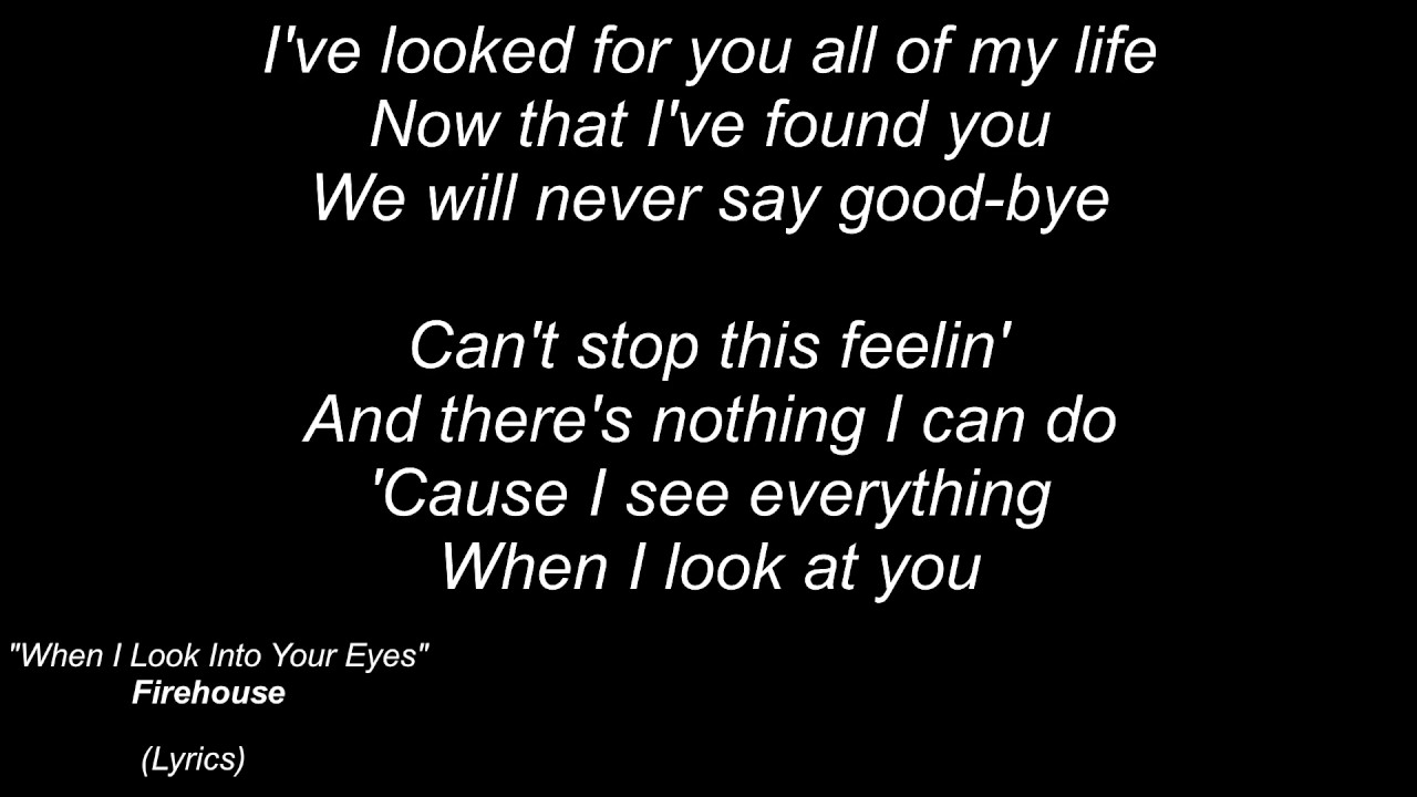 when i look you in your eyes what are you willing to do lyrics