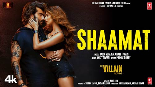 shaamat lyrics ek villain returns