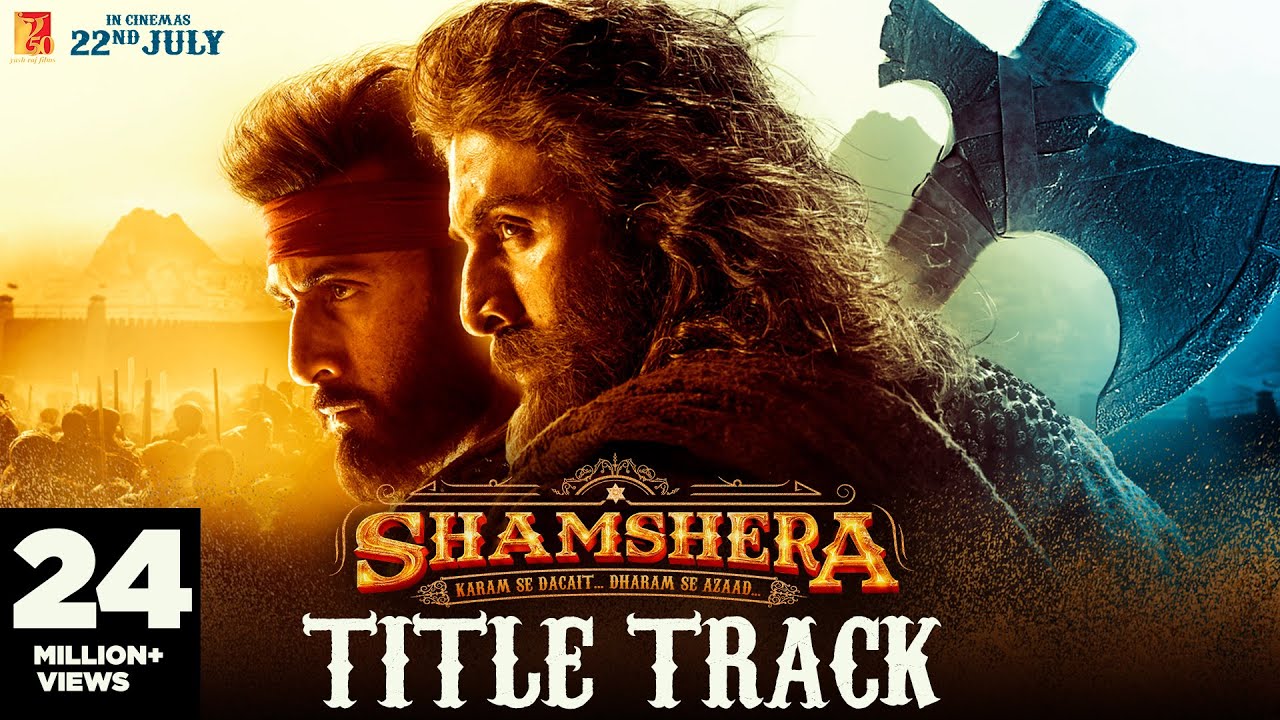 shamshera title track lyrics sukhwinder singh abhishek nailwal shamshera 2022