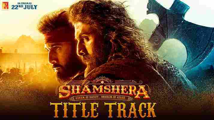 shamshera title track lyrics sukhwinder singh