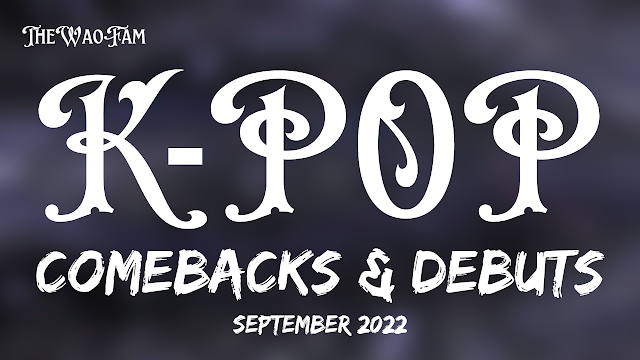 K-Pop Music Releases In SEPTEMBER 2022.