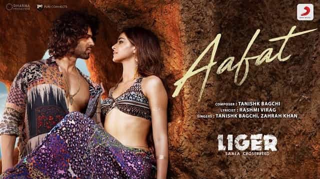 aafat lyrics zahrah khan tanishk bagchi liger