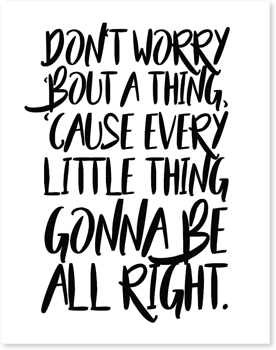 dont worry about a thing bob marley lyrics