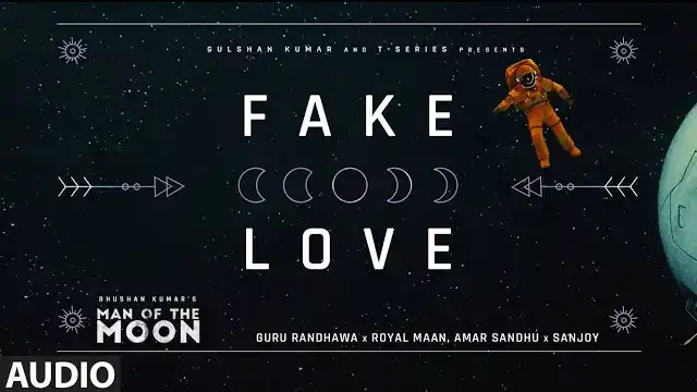 fake love lyrics guru randhawa man of the moon