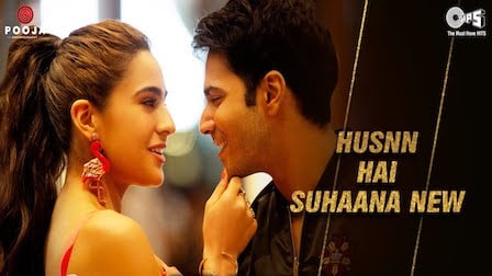 husn hai suhana lyrics coolie no 1