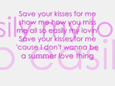 is it the kisses for me lyrics