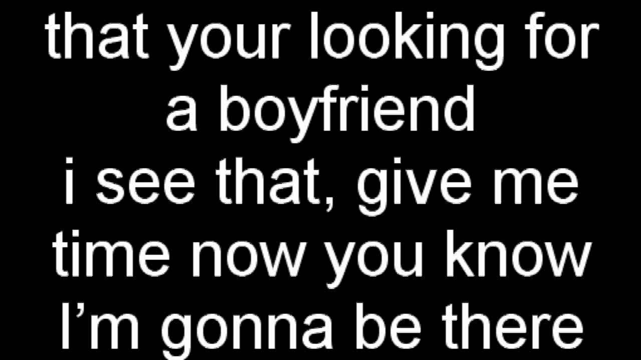 looking for a boyfriend i see that lyrics