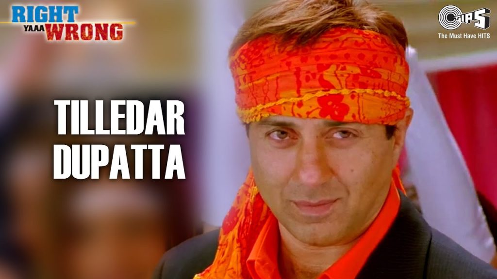 Tilledar Dupatta Lyrics – Right Yaaa Wrong